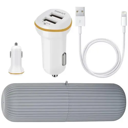 

Зарядное устройство для прикуривателя с 2 USB-портами, 714168