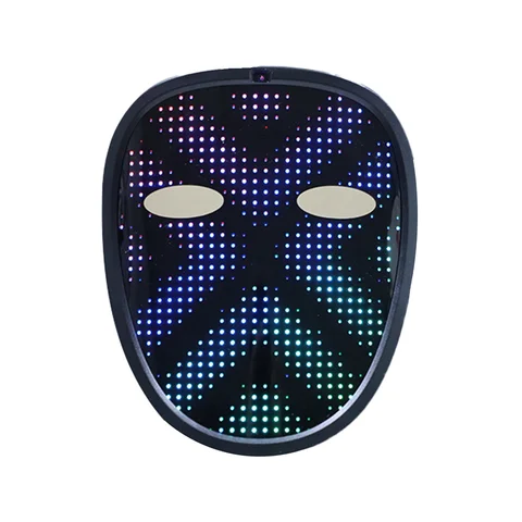 Женская маска для детей с датчиком жестов, трансформирующая маска для лица на Хэллоуин, день рождения и маскарадную вечеринку
