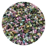 100g natural colored tourmaline crystal gravel ornaments fish tank stone potted pavement garden decoration landscaping