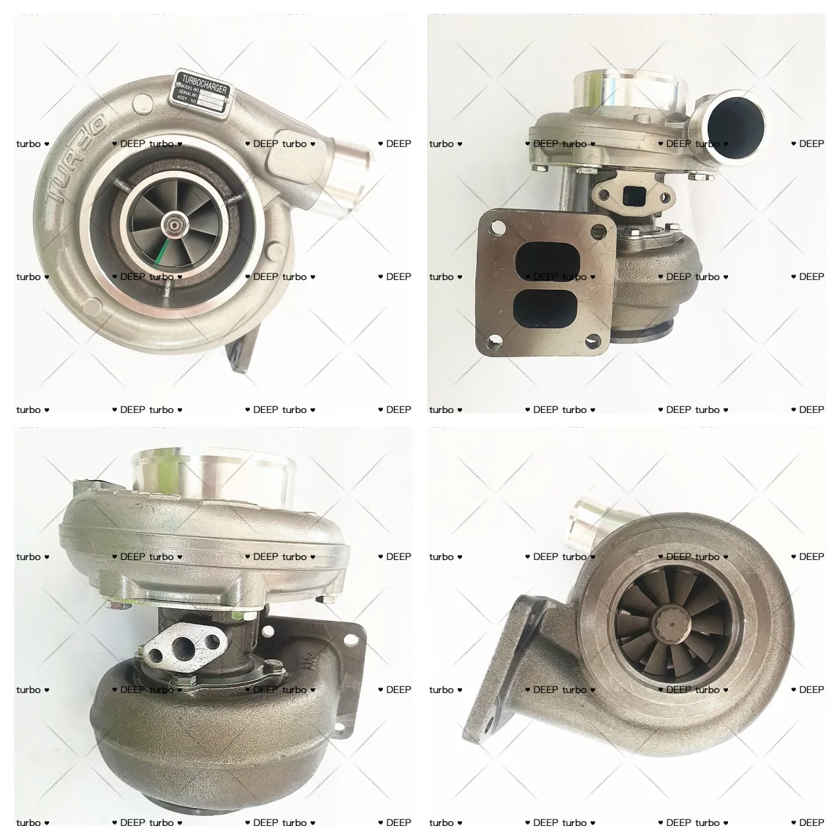 Турбокомпрессор Re543657 179376 для Wl65 погрузчик двигателя 2504 2104 6205 6210 комбайн и трактор