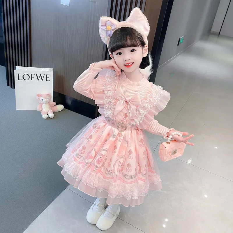 Платье для девочек в стиле 