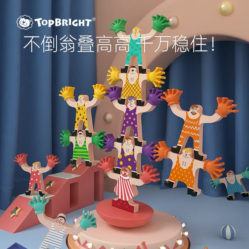 

Кукольные блоки Topbright Hercules Balance jenda, профессиональные кукольные блоки, развивающие игрушки для детей