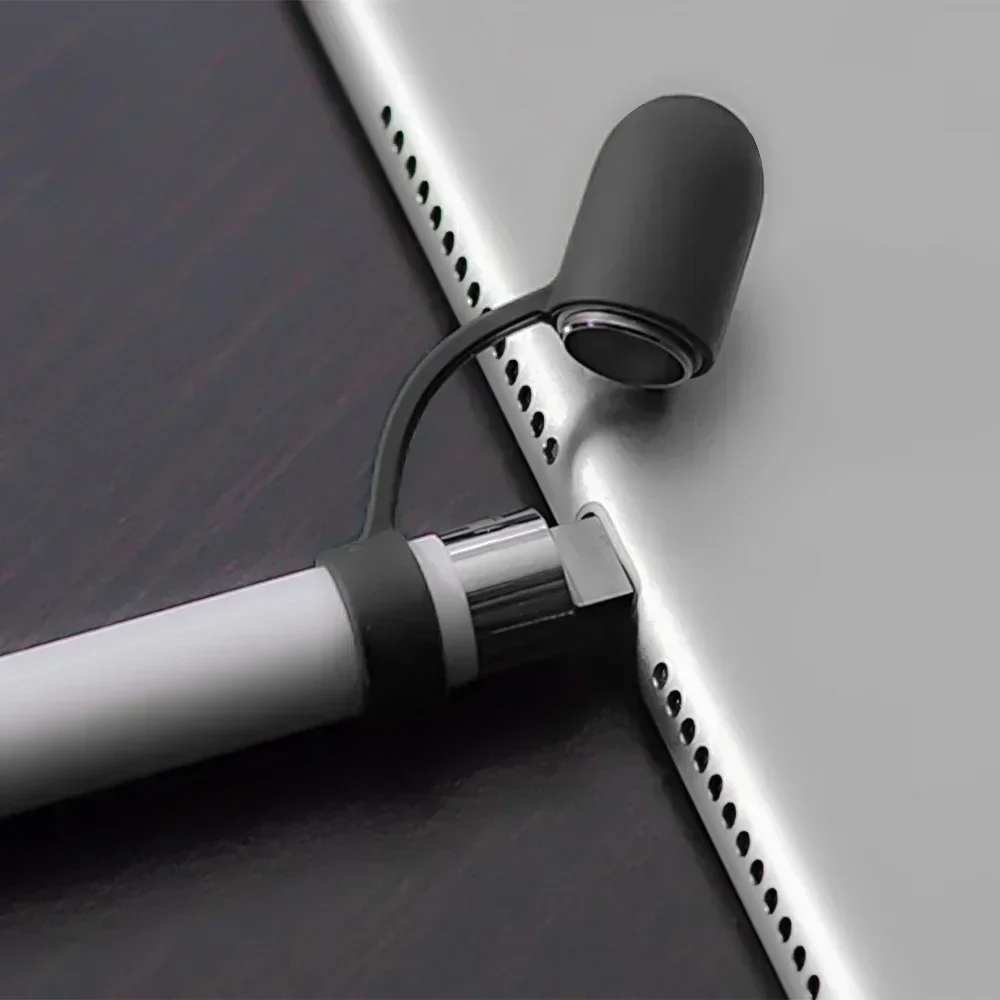 4-1 шт. силиконовый держатель для карандашей Apple Pencil 1-го поколения стилус защита от