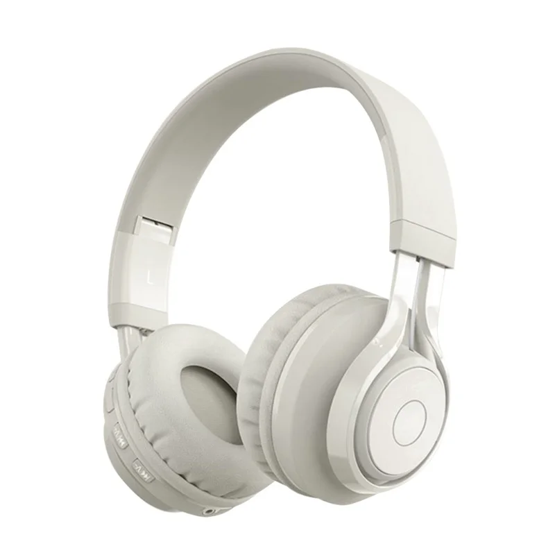 

2023 New Metal Headphones Blue-tooth Wireless Volume Limited Childrens Head-mounted Headset Dropship Surprise Price