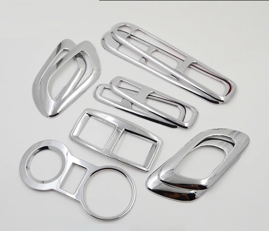 

Для Peugeot 3008 внутренняя Специальная модификация логотип Подлокотник Накладка внутри двери держатель чашки задняя вентиляция декоративная рамка