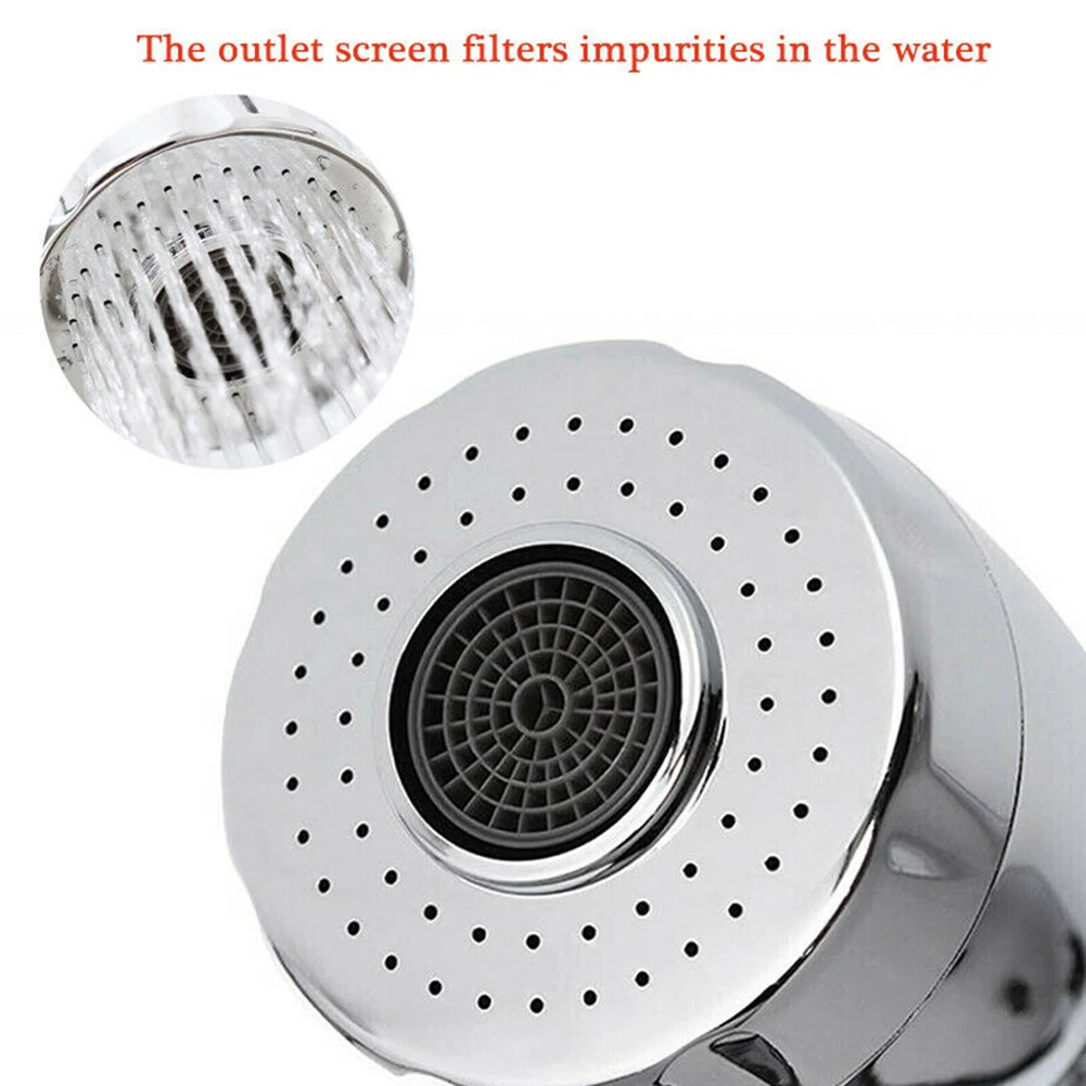 

Flexible Kitchen Tap Anti-Splash Nozzle Extender 360 Degree Rotary Home Sink Faucet Sprayer Kitchen Faucet Water Filter Adapter