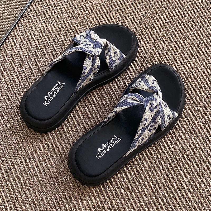 2023 Super Hot Outwear Girls' Slippers Bow Style Versatile and Gentle Ladies Style