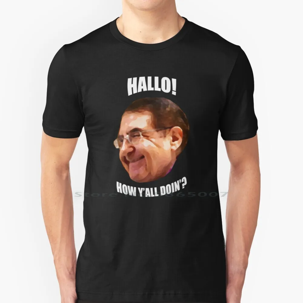 

My 600 Lb Life Dr Nowzaradan-Hallo! How Y'all Doin -Dr Now Funny Weight Loss Fitness Motivation Gift T Shirt Cotton 6XL Dr Now