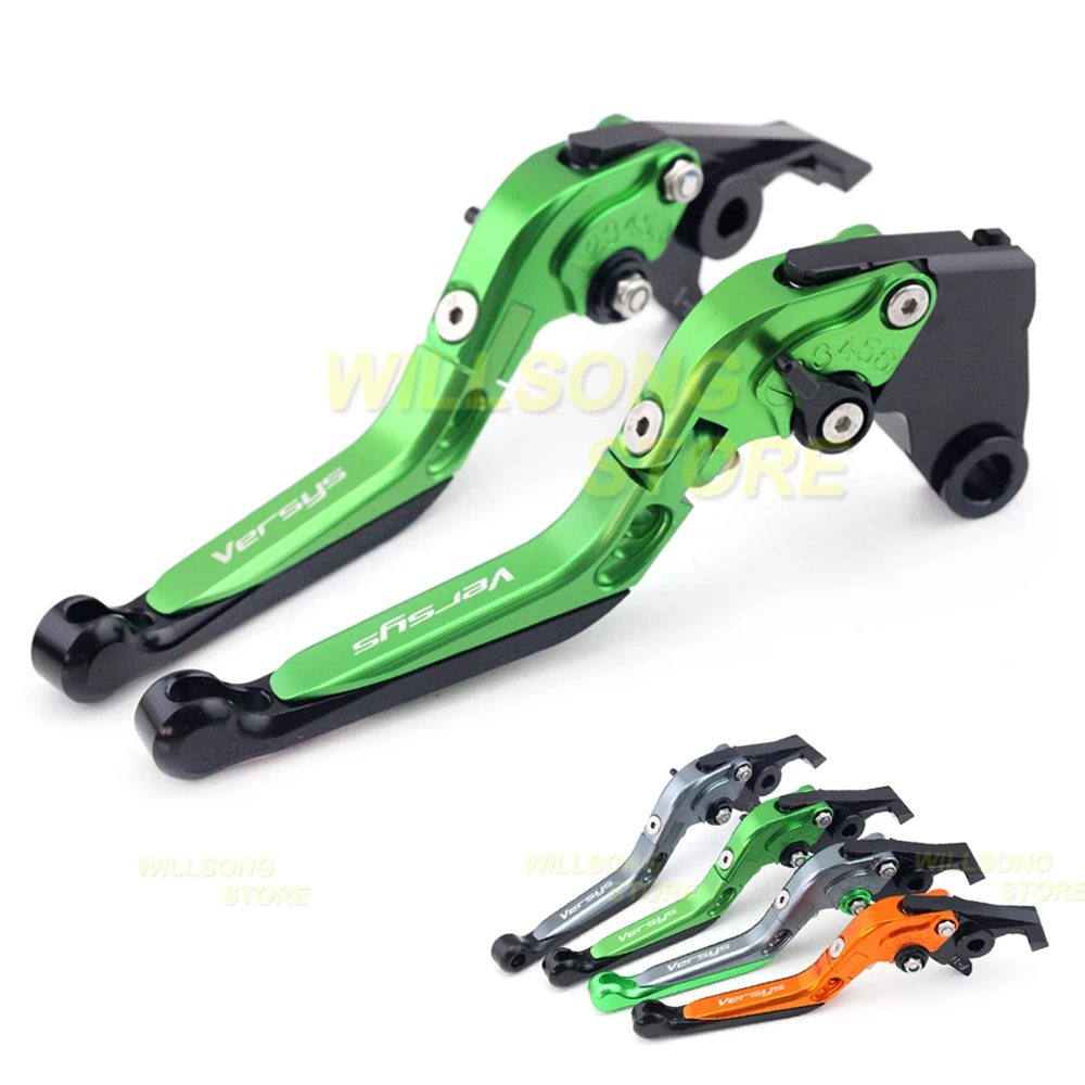 

Складной выдвижной рычаг сцепления тормоза для Kawasaki KLZ1000 VERSYS 1000 2012-2014, регулируемые Мотоциклетные аксессуары