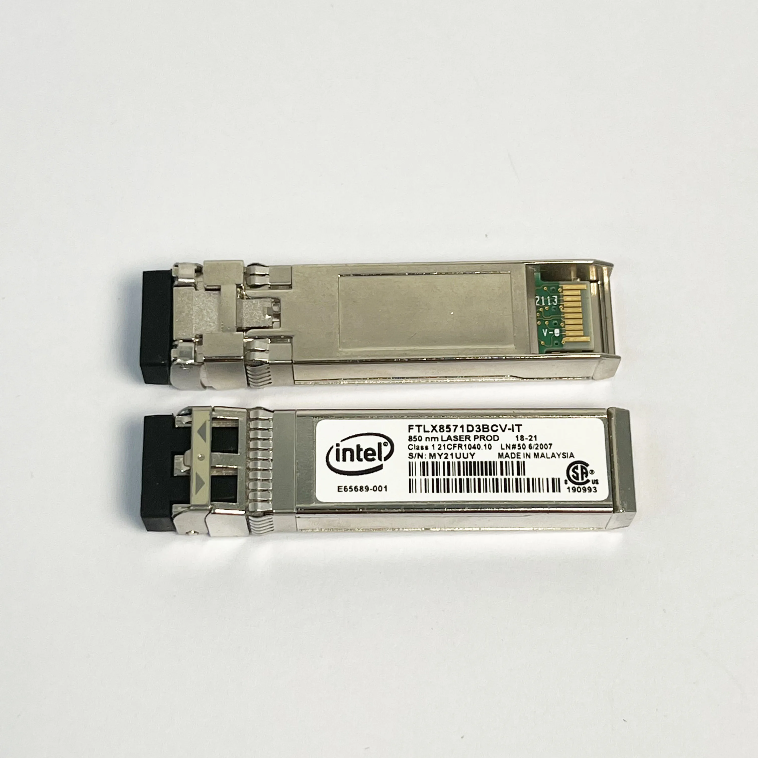 For Intel AFBR-703SDZ-IN2 709DMZ-IN3 FTLX8571D3BCV-IT 10G Multimode Optical Transceiver Module