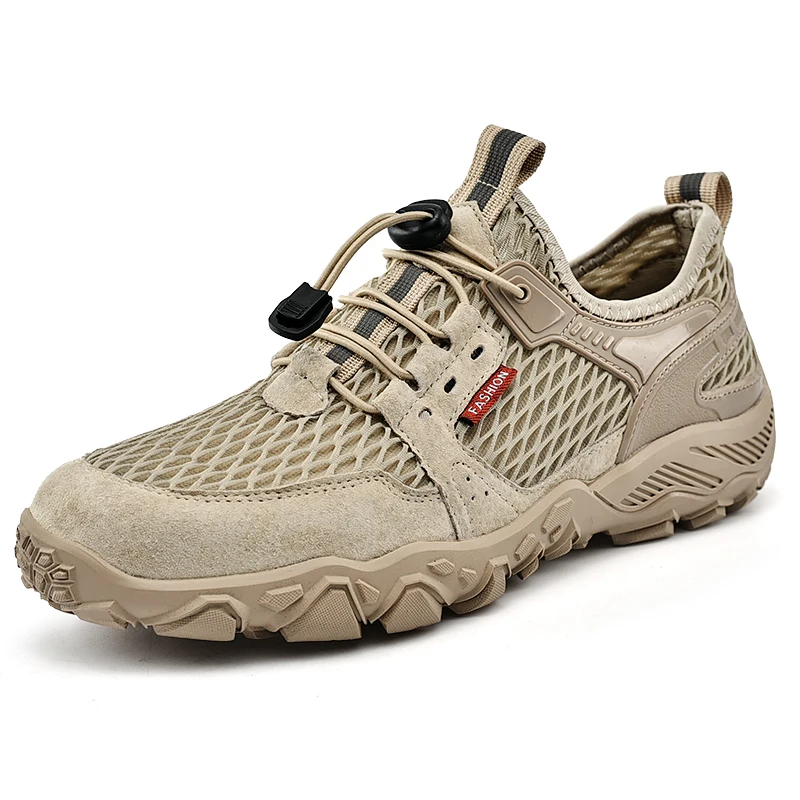 

Men Casual Shoes Summer Mesh Anti Slip Sneakers Men Fashion Casual Walking Shoes Breathable Lightweight Outdoor Shoes