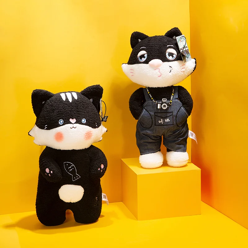 

40 см Kawaii Cat плюшевая игрушка креативные кошки с камерой мягкие животные куклы дети девочки лучшие подарки Домашний декор
