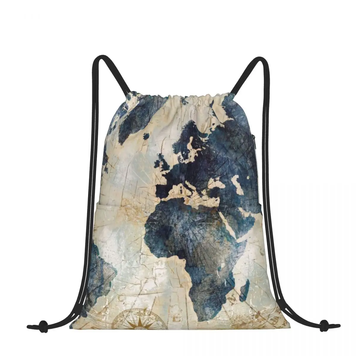 

Рюкзак-органайзер в стиле ретро с картой мира, 2022