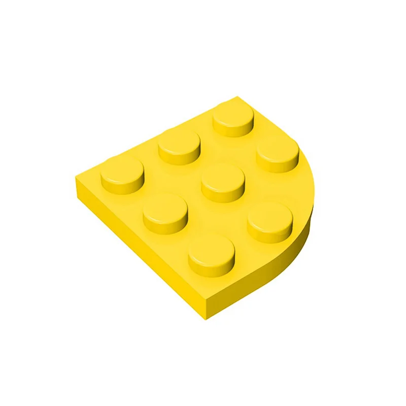 

1KG 860PCS MOC Brick Parts 30357 Plate Round Corner 3 x 3 Compatible Building Block Particle DIY Assmble Kid Puzzle Toy Gift