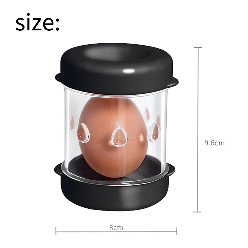 Manual Magic Boiled Egg Shell Peeler Safty PP Material Egg Separators Kitchen Gadgets Tool Improved Design Eggshell Shaker images - 6