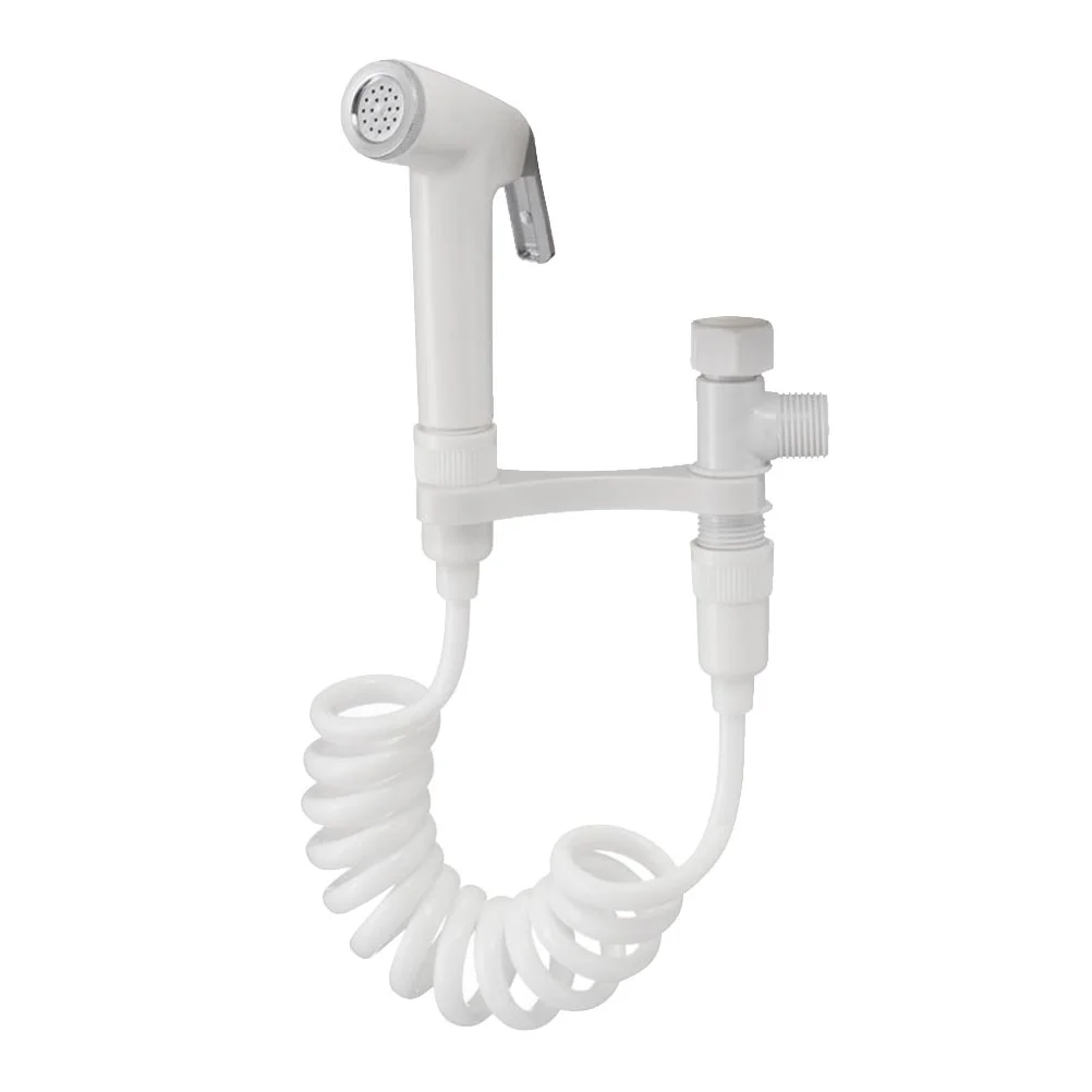

Portable Head-Handheld Plastic Bidet Toilet Sprayer Bathroom Feminine Hygiene Washer Shower Cleaning Sprayer