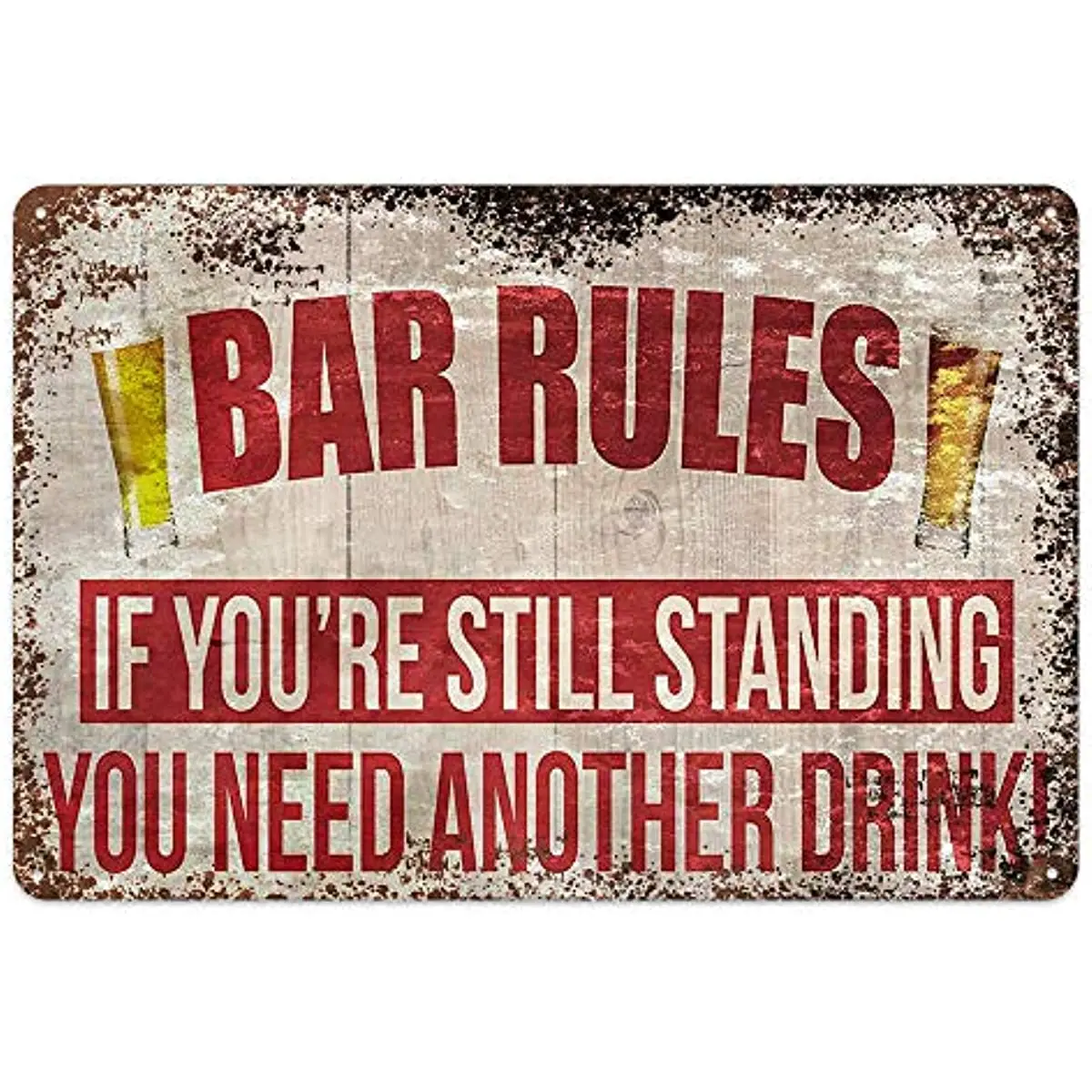 

Винтажный дизайн «Правила пива», жестяные металлические настенные художественные знаки, толстая жестяная плита, печатный плакат, Настенный декор для бара, кухни, столовой