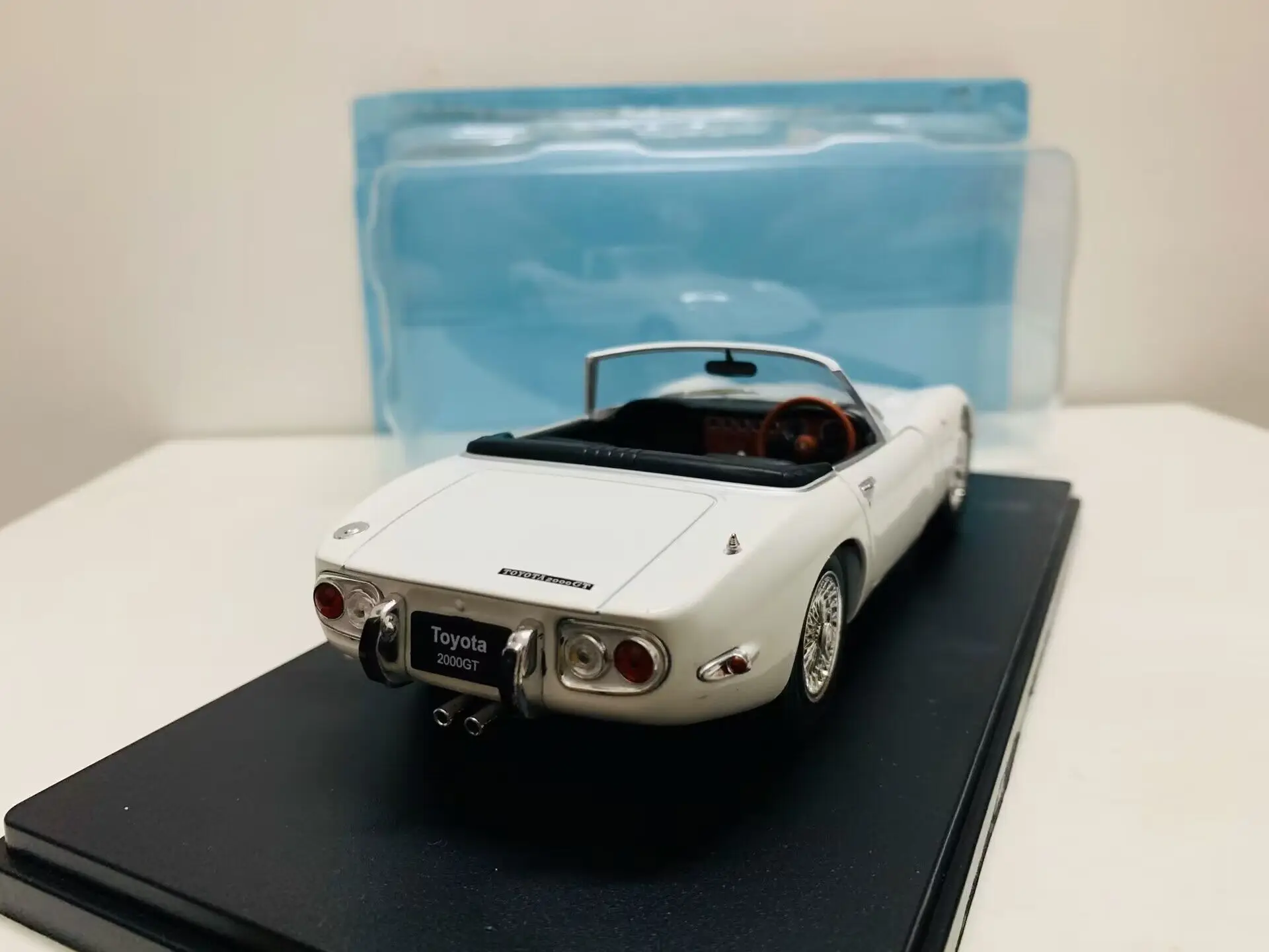 2000GT Bond открытая машина 1966 2 дверь 1:24 Масштаб литье под давлением модель