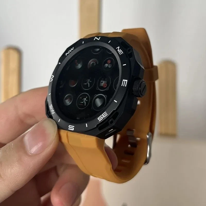 

Silicone Strap Flicker Case for HUAWEI WATCH GT Cyber,Modified Watchband Advanced Sports Fashion Wristband Watch Accessory
