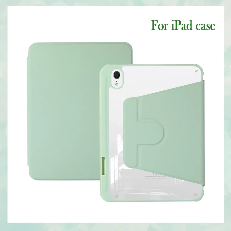 

For iPad Air 5 Case For 2021 iPad 10.2 7/8/9th Generation Air 4 10.9 2022 Pro 11 Stand Cover iPad 10th 2022 360° rotation Case