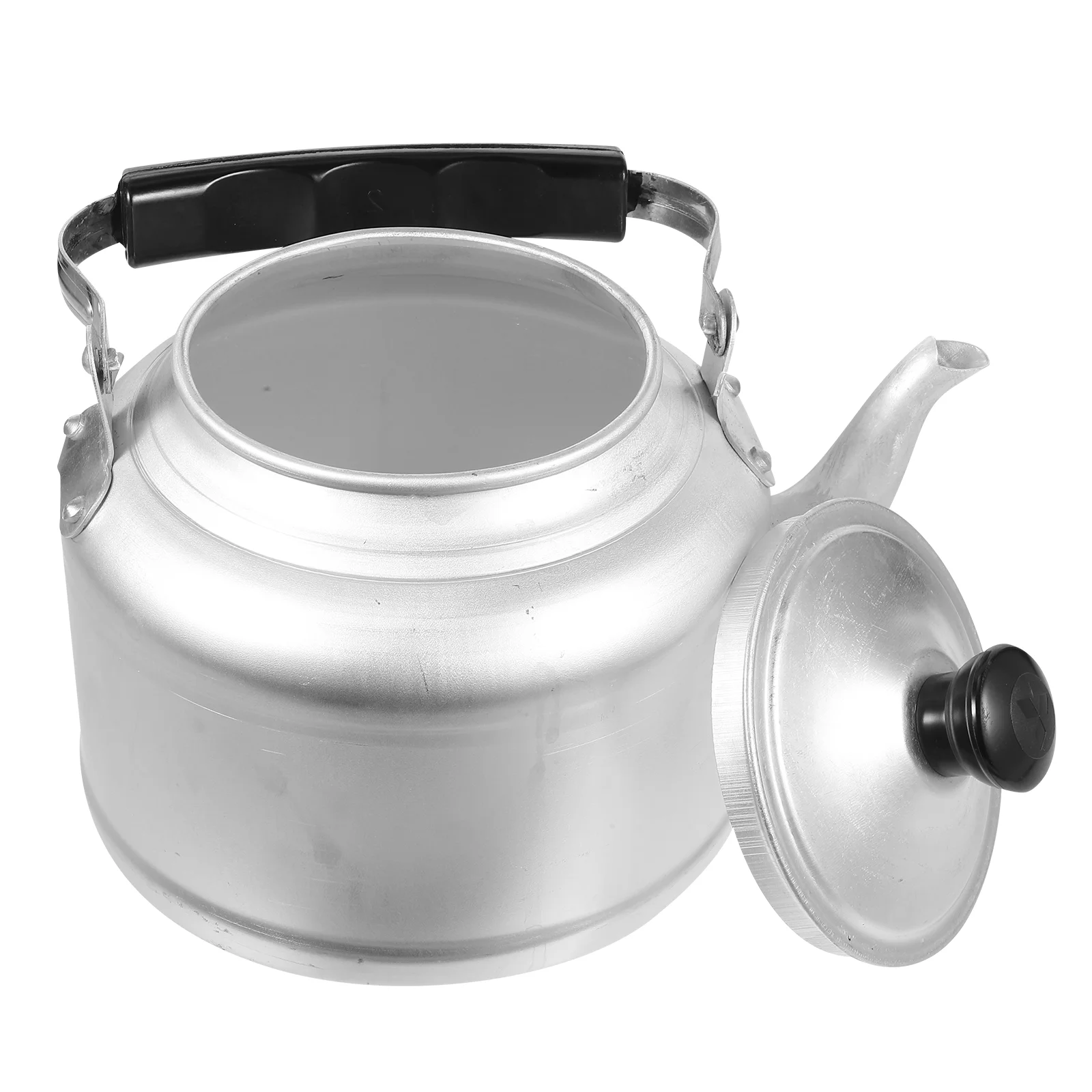

Vintage Aluminium Water Boiling Kettle Home Teapot Anti-scald Handle Teapot