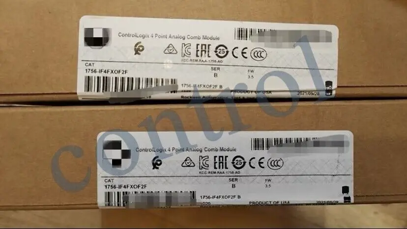 

1756-IF4FXOF2F ControlLogix 6-точечный аналоговый комбинированный модуль 1756IF4FXOF2F Новый