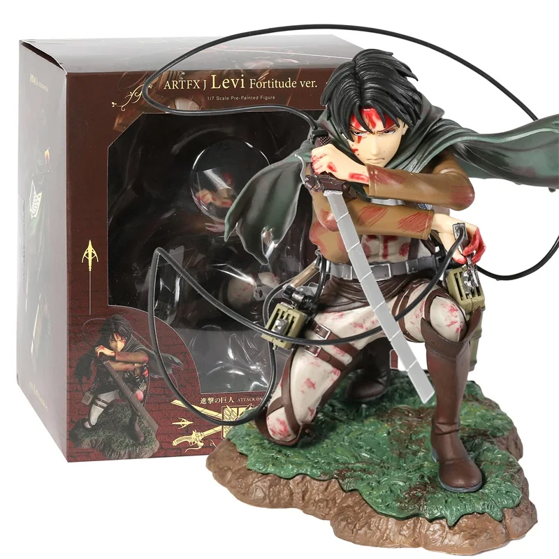 

Attack on Titan Levi Ackerman Fortitude Ver. PVC Figure Model Toy Colletible Statue