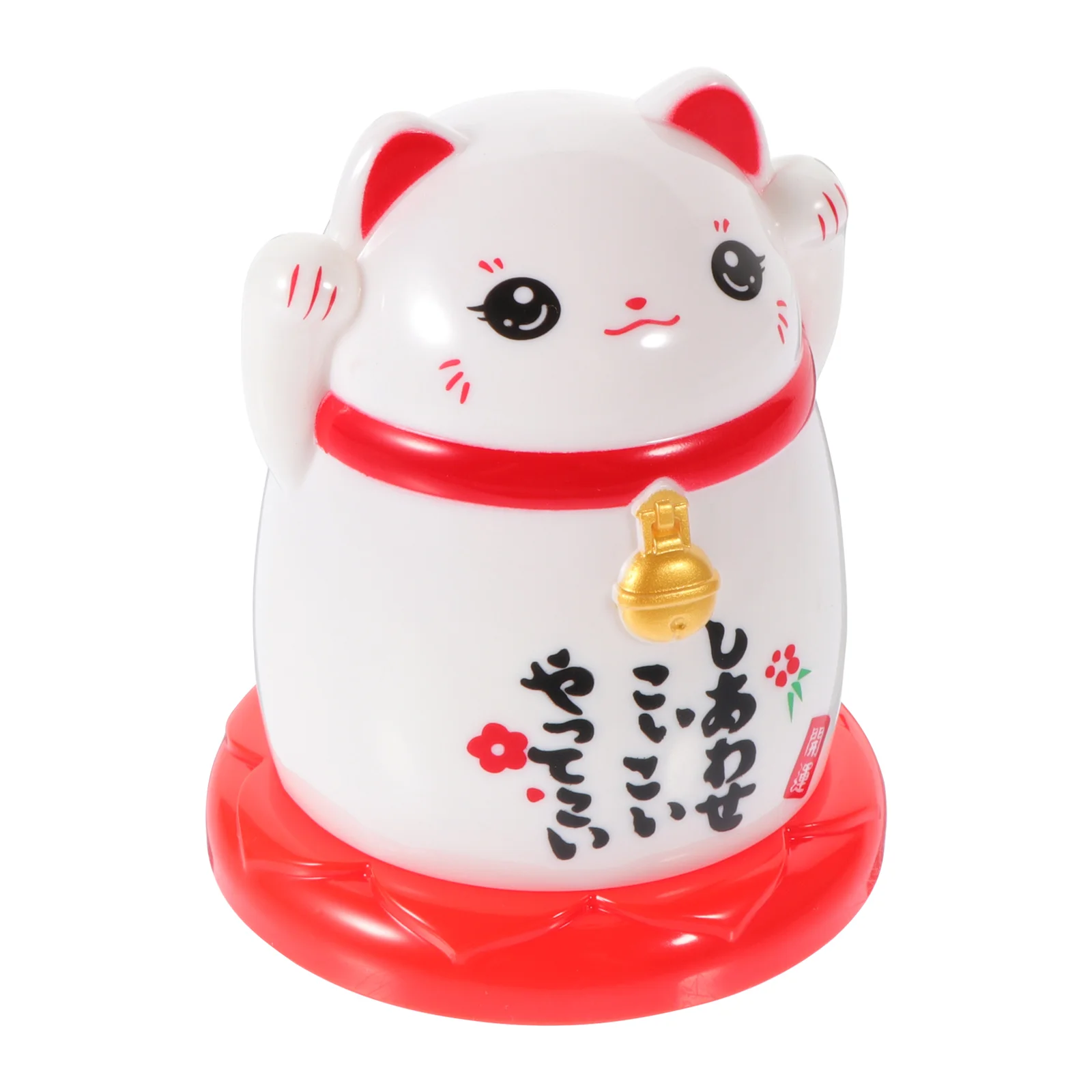 

Decorative Toothpick Box Fortune Cat Adornment Plastic Toothpick Holder