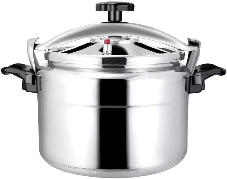 

Explosion-Proof Pressure Cooker- 5L Capacity - Silver (3 Liter) Olla de presion Pressure canner Rice cooker High pressure popcor