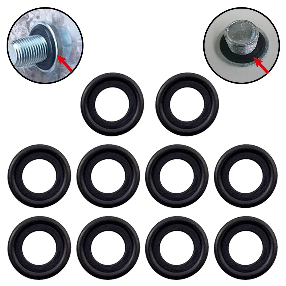 

10 шт., автомобильная резиновая пробка для слива масла GM 12616850 3536966 097-119