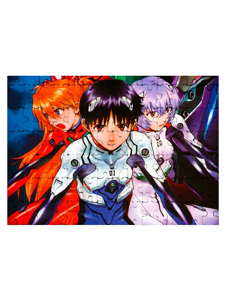 Magnetic puzzle fridge Neon Genesis Evangelion | Puzzles