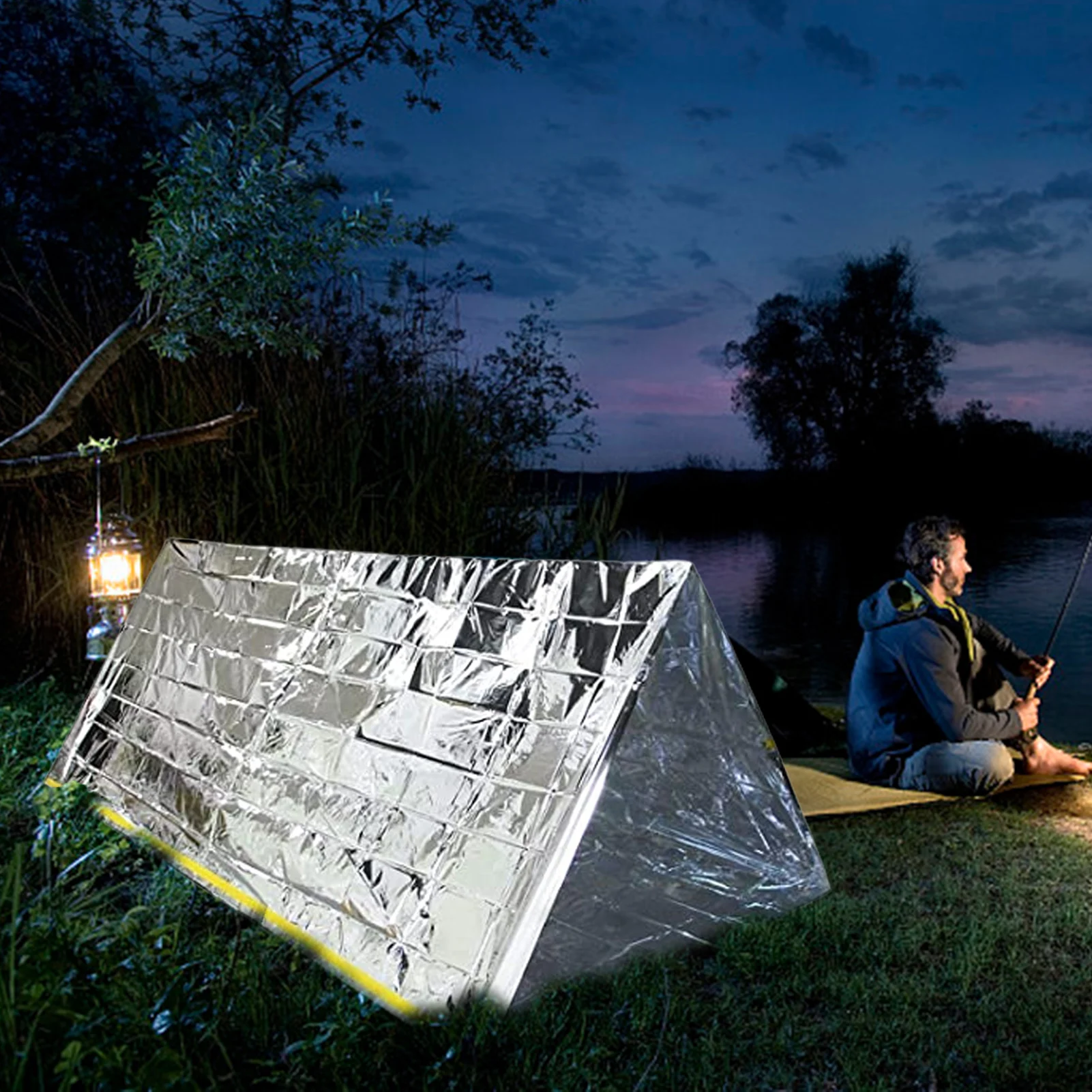 Сверхлегкая Светоотражающая палатка Сверхлегкий светоотражающий материал для
