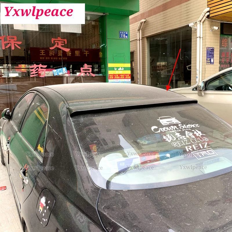 

For Toyota Mark X Reiz 2006 2007 2008 2009 ABS Material Unpainted Colored Roof Spoiler Body Kit Accessories