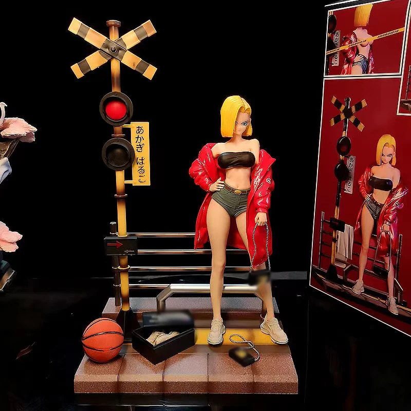 

Sexy Girl Dragon Ball Anime Figure GK Fashion 18 Scene Statue Model PVC Desktop Collection Doll Toy Gift