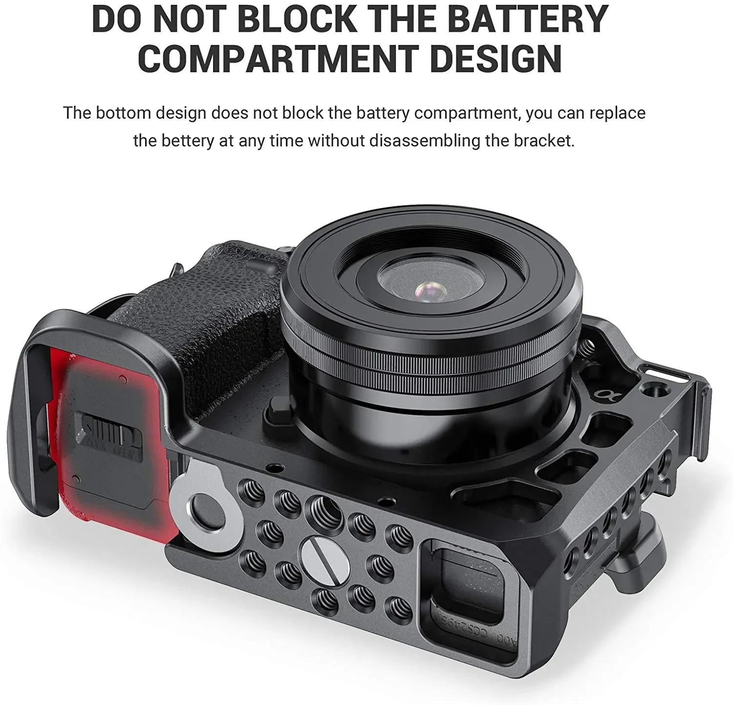 Клетка SmallRig для камеры Sony A6600 клетка Dslr с отверстиями установки Arri аксессуар