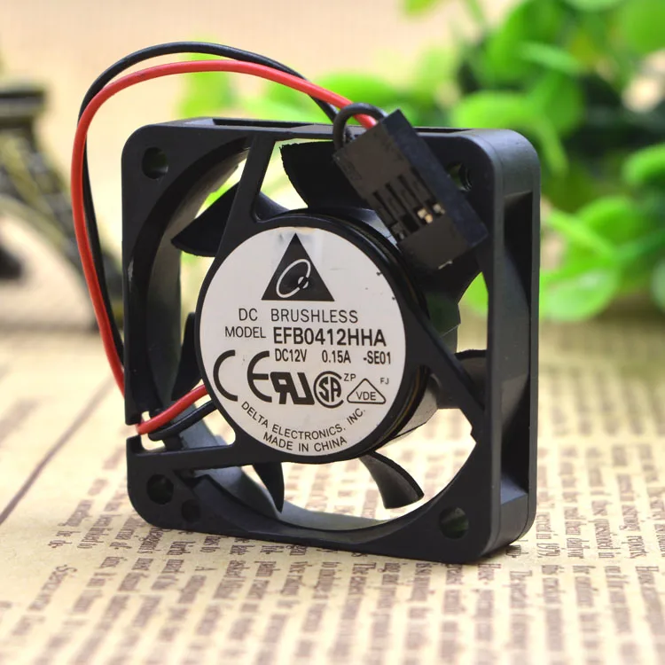 Оригинальный шариковый охлаждающий вентилятор для сервера 4010 4 см 12 В а EFB0412HHA