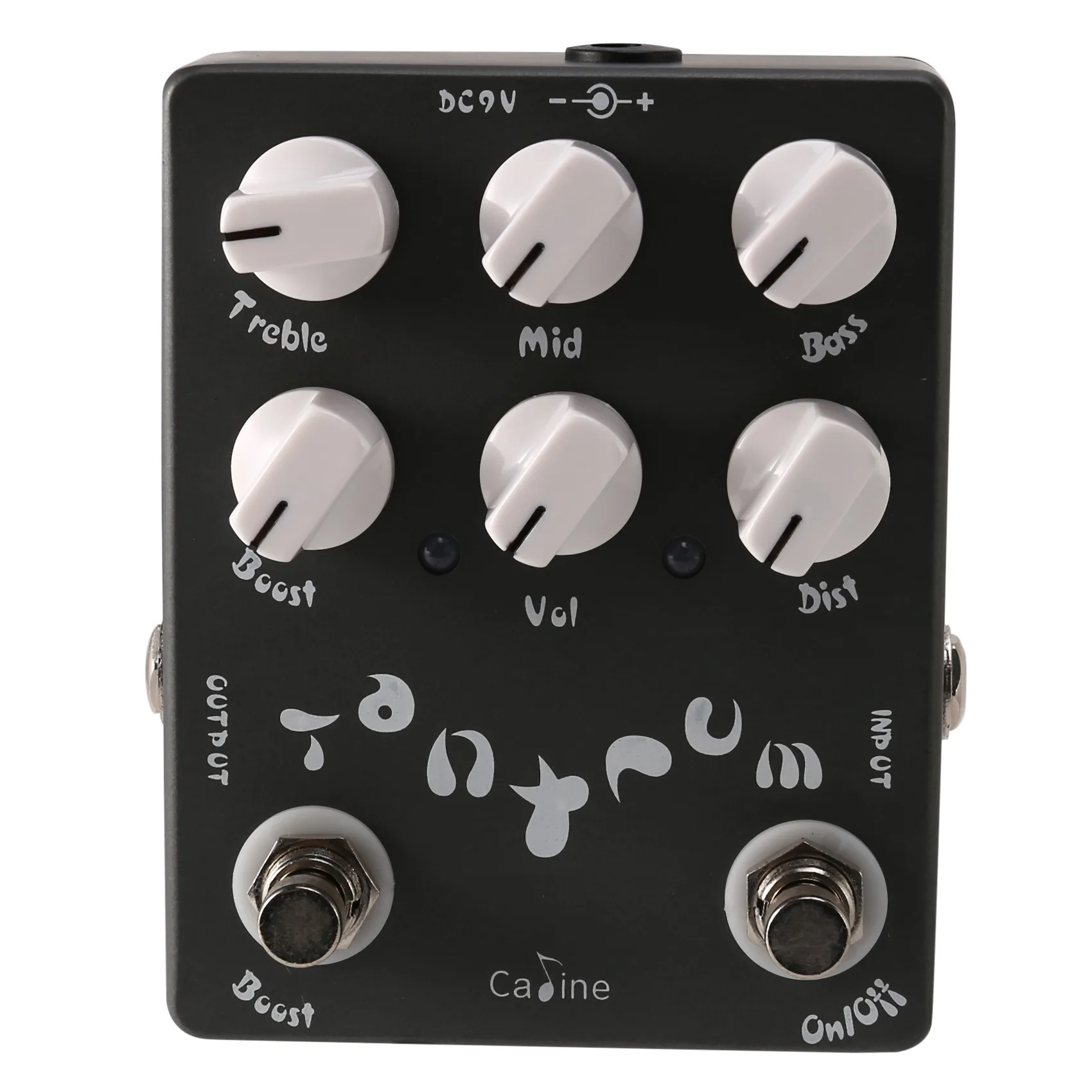 

Caline Heavy Metal Effects Guitar Pedals Aluminum Alloy Housing with 6 Switches Black CP-15