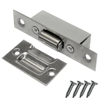 hide stainless steel door latches cupboard cabinet roller latch lock wooden door stops home furniture hardware high quality