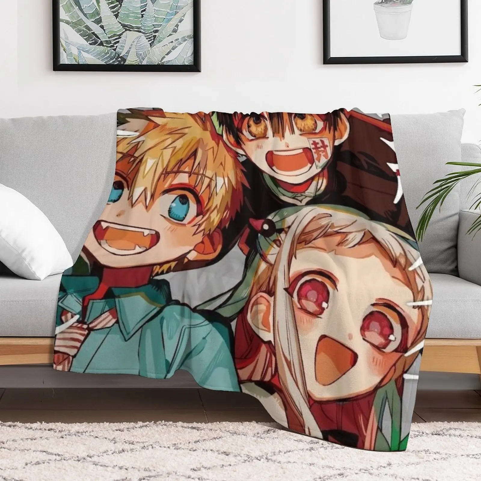 Одеяло для дивана tbhk art