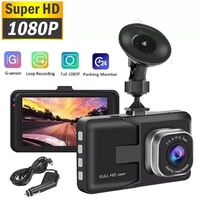 full hd 1080p dash cam video recorder driving for front and rear car recording night wide angle dashcam video registrar car dvr
