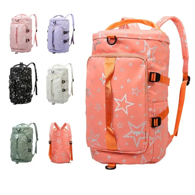 Спортивная сумка для путешествий женская мужская с отделением обуви и мокрым