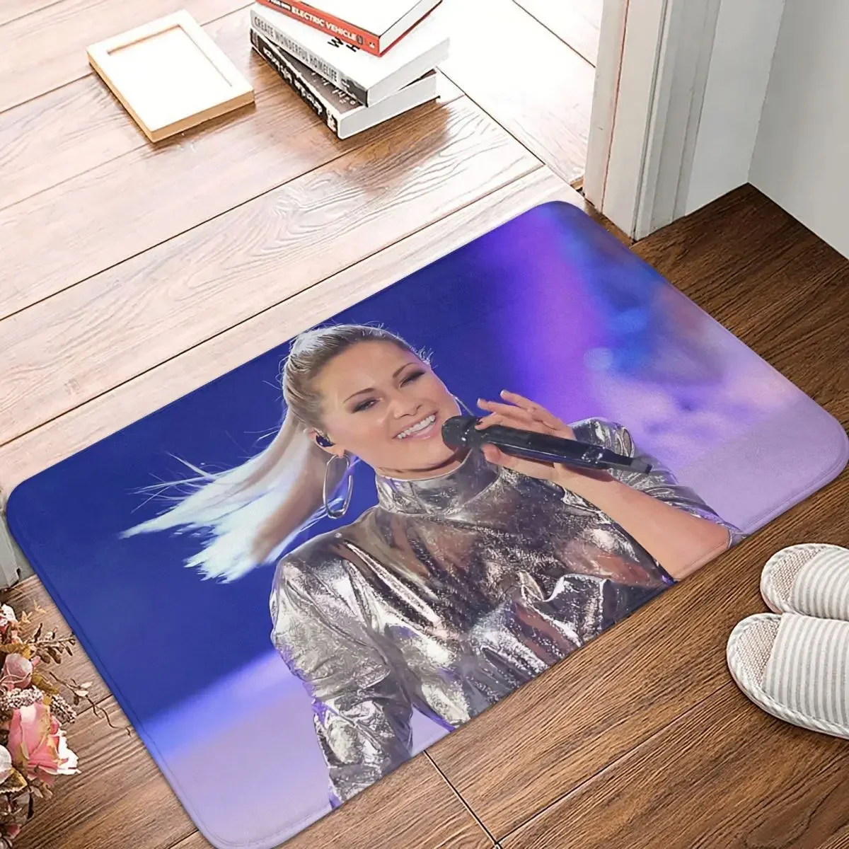 Helene Fischer немецкий русский поп-певец коврик для ванной синий с подсветкой домашний