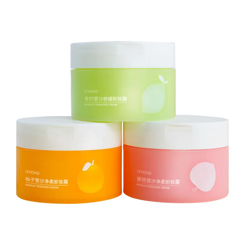 

Grapefruit Cleansing Cream Facial Sensitive Skin Temperature Cleaning Female Make-up Removing Lotion Cleansing Water Oil
