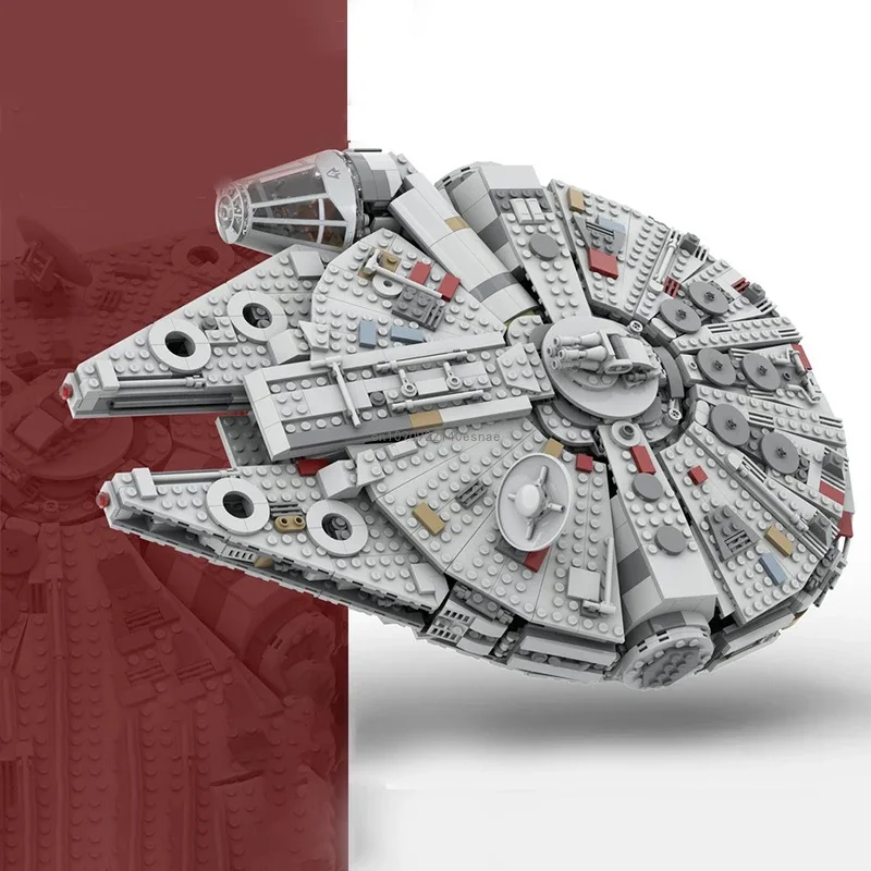 Блочный конструктор Moc Millennium Falcon Set 75257 MOD 1726 шт