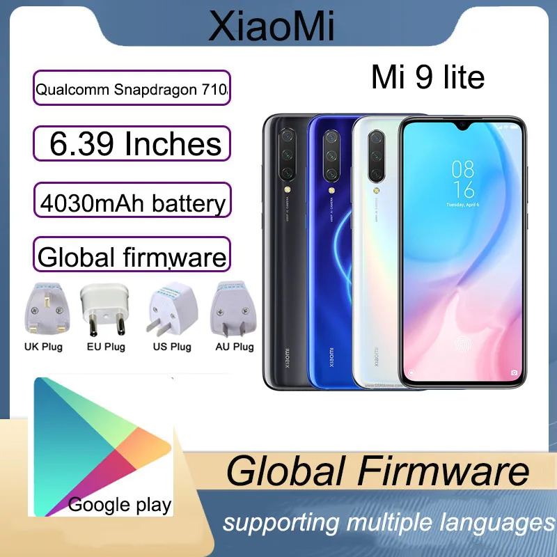 Оригинальный Xiaomi Mi 9 Lite lite глобальная версия Qualcomm Snapdragon 710 | Мобильные телефоны и