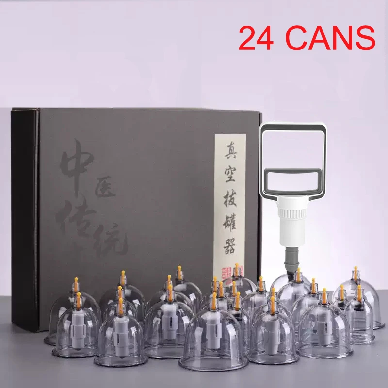 

1 Set Vacuum Cupping Massage Set Chinese Medicine Physiotherapy Healthy Care Anti-Cellulite Suction Cups For Body Massager