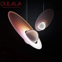 oulala nordic pendant lamp modern led creative design galaxy shape decorative for home living room bedroom