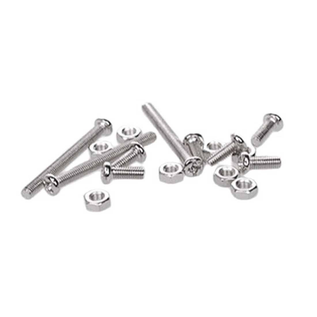 

20 kits M3 Round Screws + Nut Silver Color M3*8/M3*30 Screw