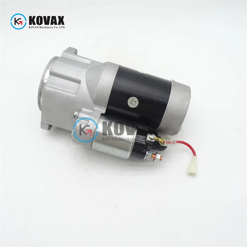 129136-77011 12v 15T 2 стартовый двигатель для 3TN82E 4TN78 4TN82 PC35 PC40 PC50 детали экскаватора