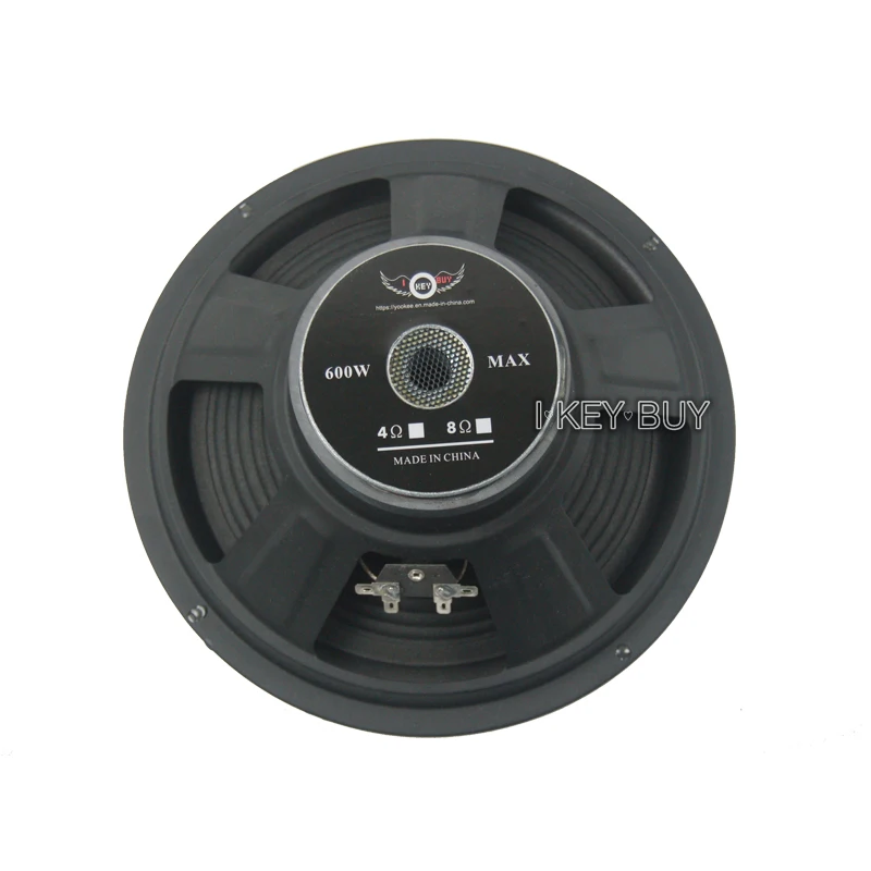 Фото I KEY BUY 10-дюймовая стальная рама, бумажная конусная пена, PA HiFi музыкальный плеер, динамик Hi-End 600 Вт 4 Ом 8 Ом, диаметр 255 мм №4